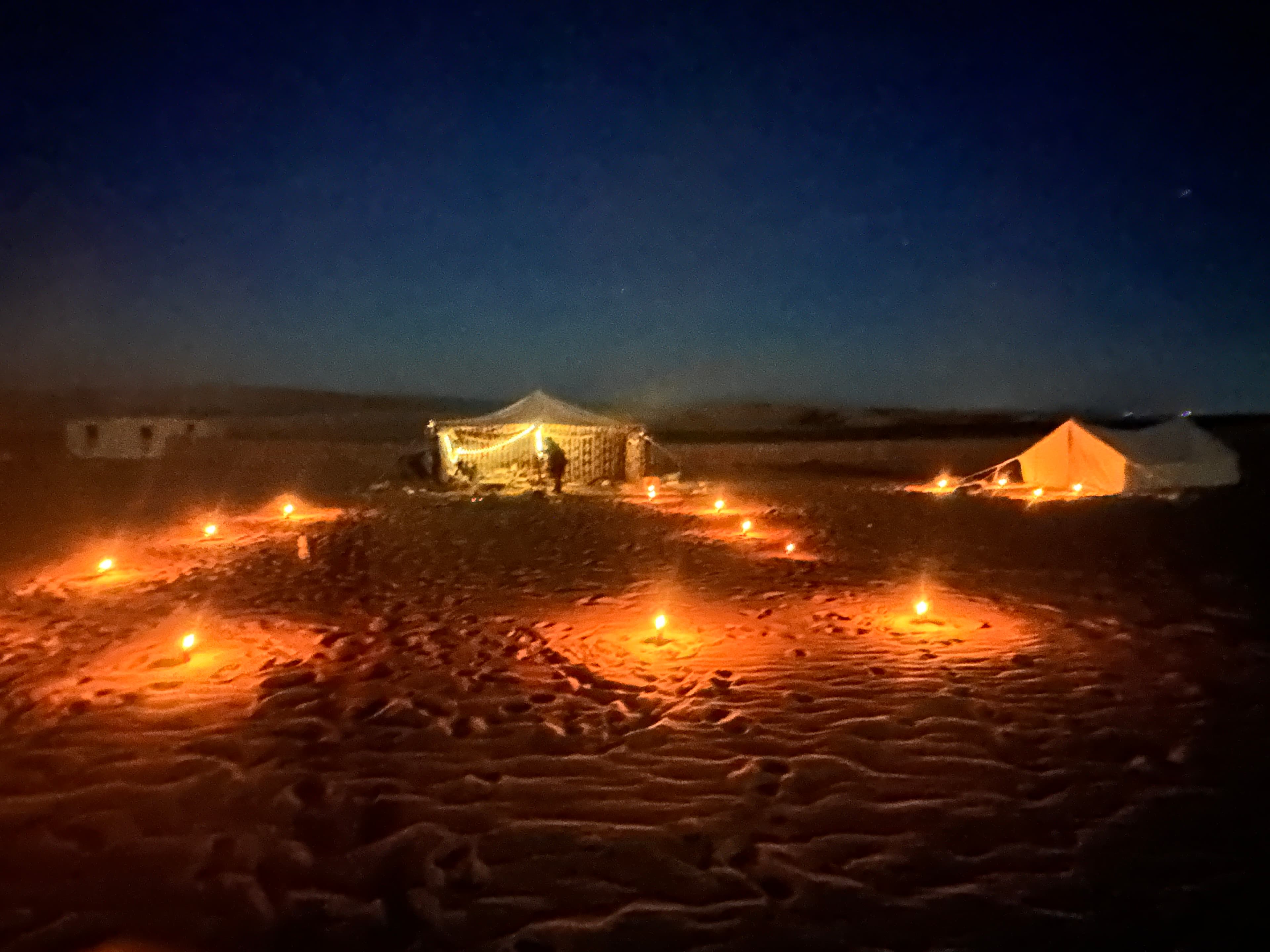 A night gathering in Siwa